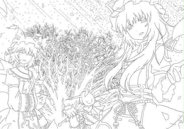 デジタル練習絵(トレース)