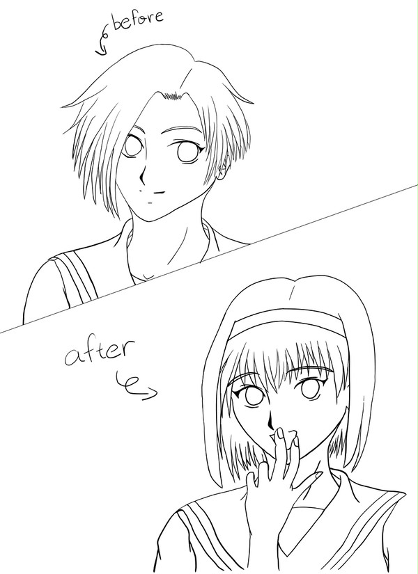 ビフォ→アフター
