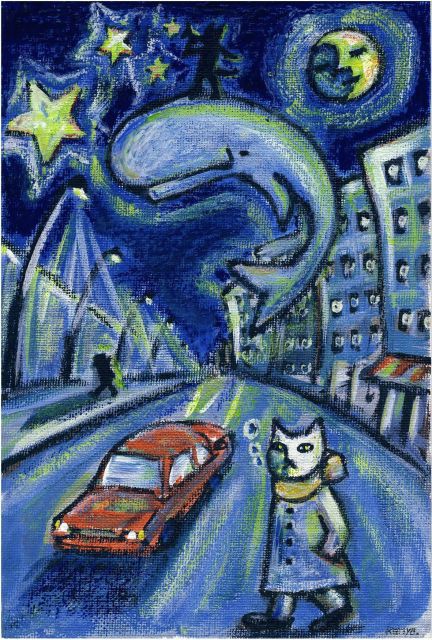 夜の散歩