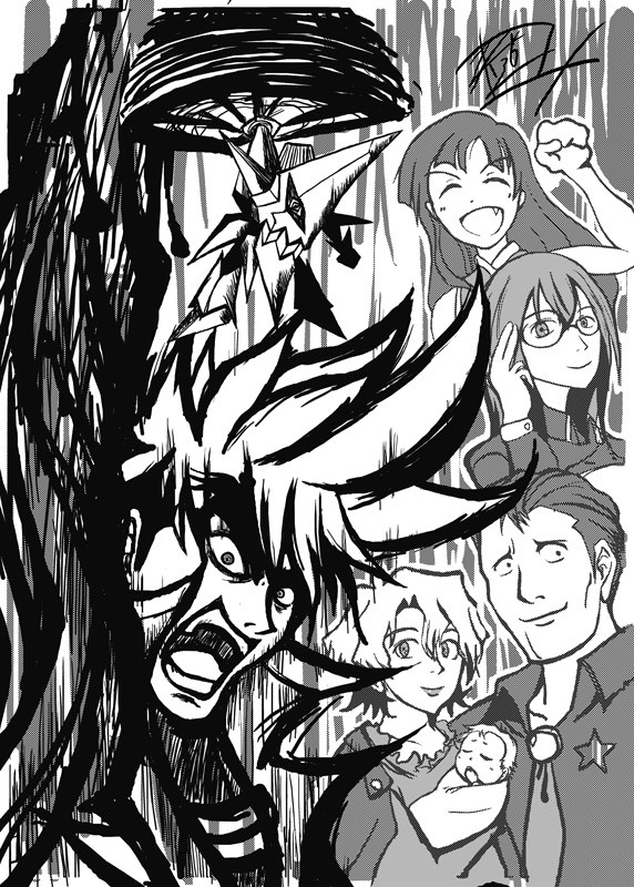 行ってくるぜッ！野郎どもォ！