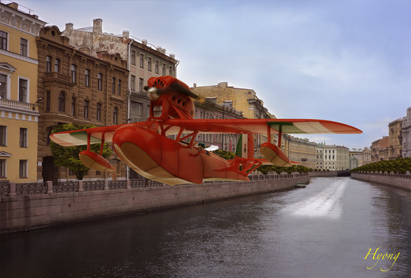 Porco Rosso Savoia S.21