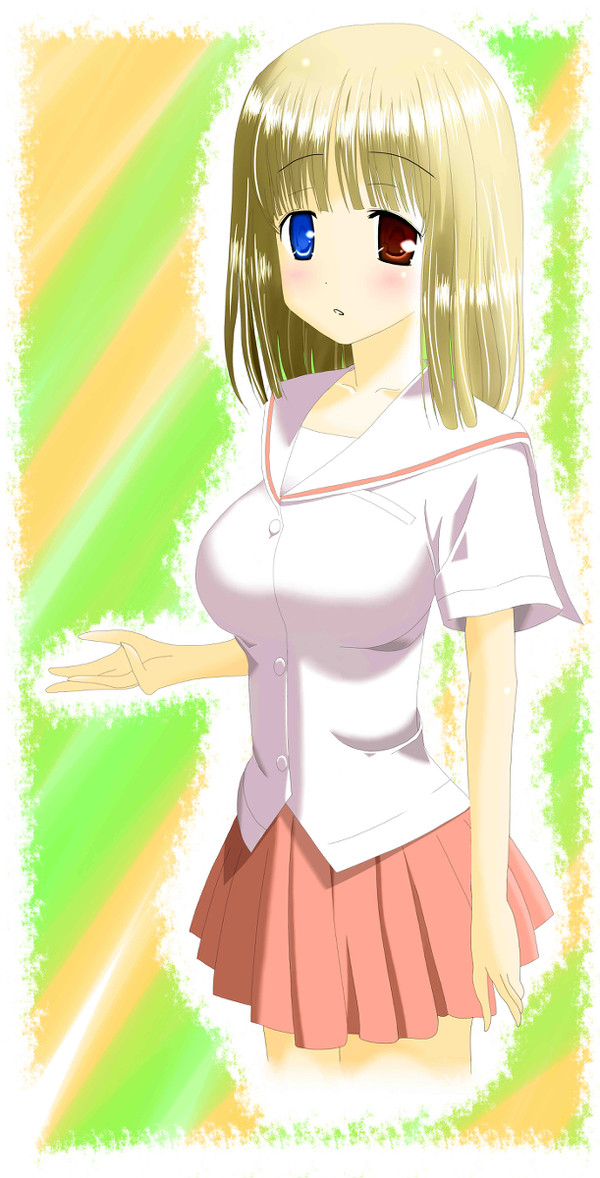 咲-saki- 美穂子　模写です
