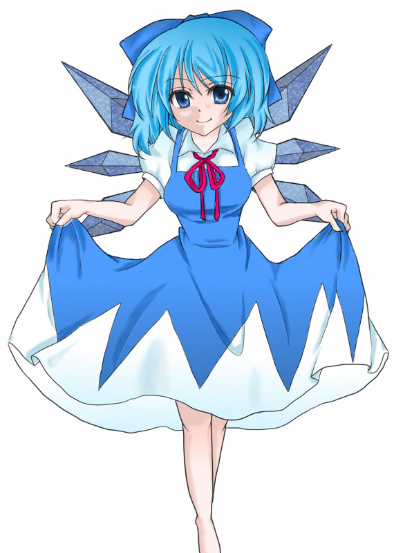 塗ってみたチルノ