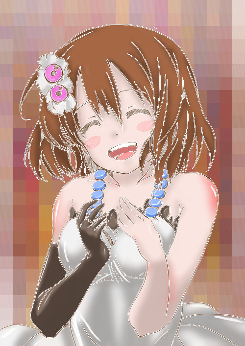 塗ってみた　ゆい