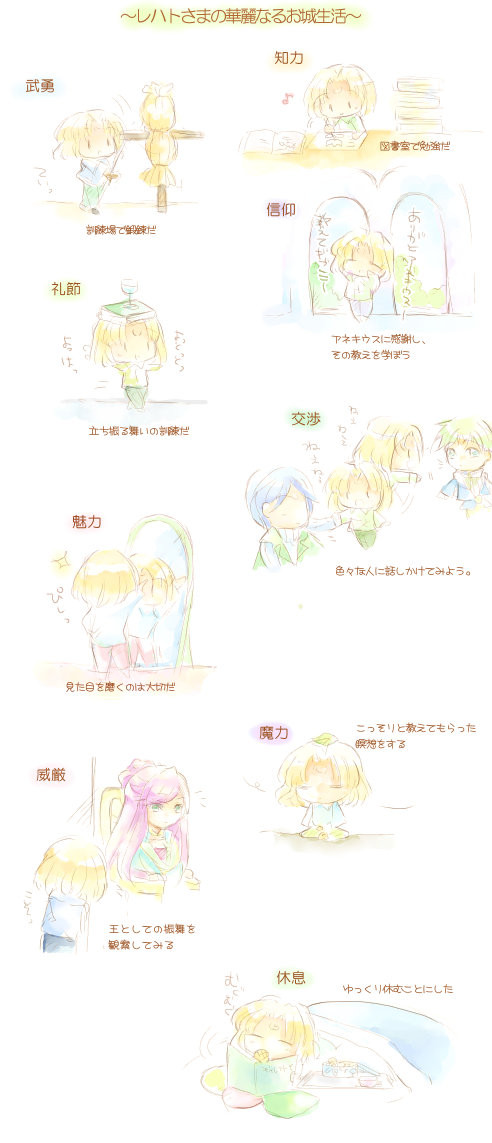 華麗なるレハトさまのお城生活