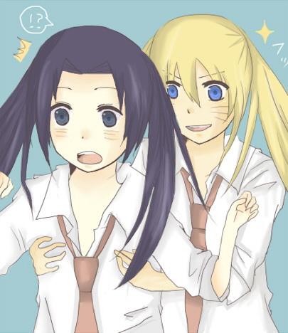 ナル子とサス子（※にょた注意）