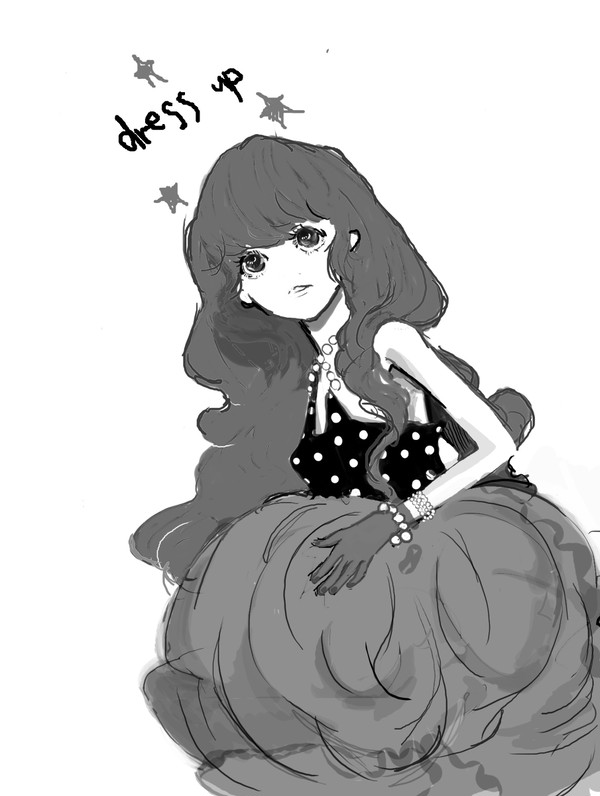 黒いどれす