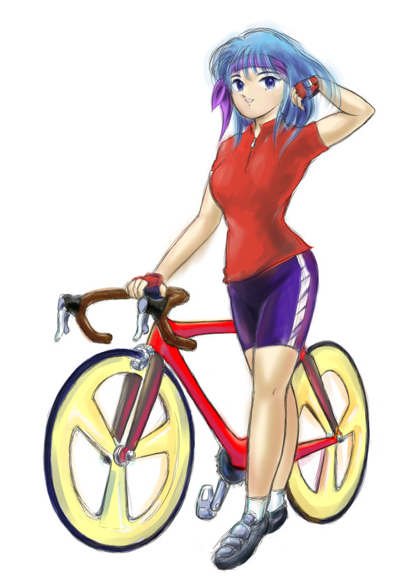レーサー少女