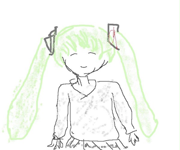 微笑み