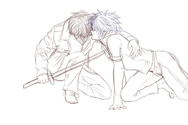 【土銀】kiss kiss kiss【腐】