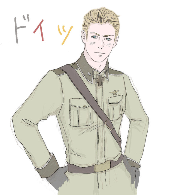 【APH】初描きドイツ
