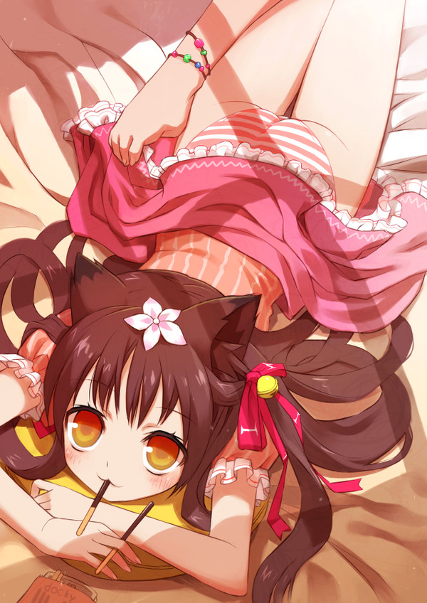 縞々尻布