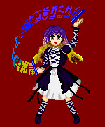 聖さんの立ち絵をドットで