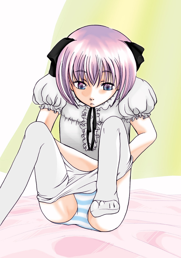 お着替え・白