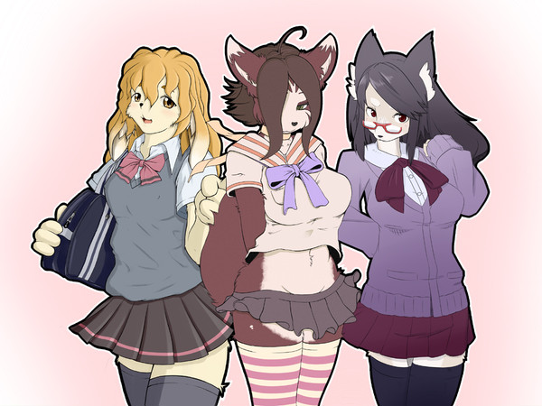 【合作】ケモじょしこーせー