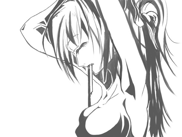 くわえているのはリボンです・・・
