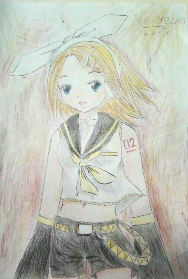 鏡音リン-手絵