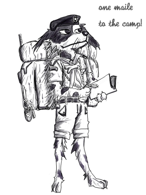 One Mile To The Camp