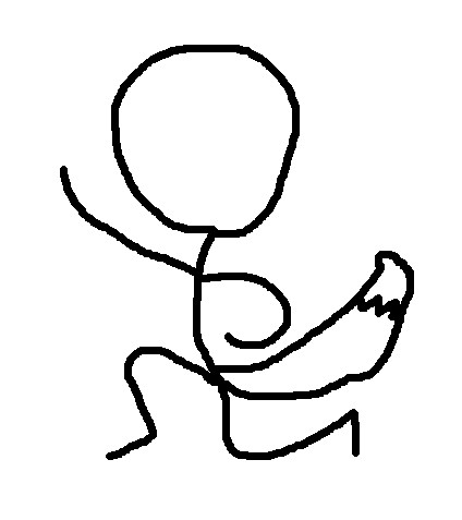 まず尻尾から