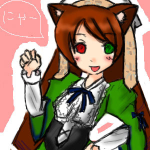 翠星石　ねこみみモード