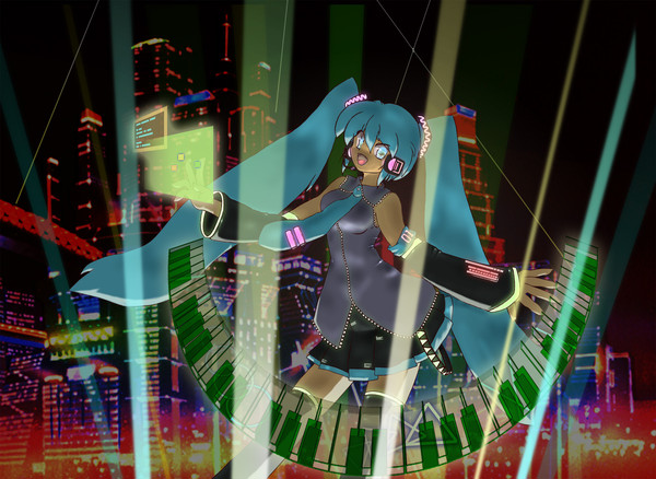 「TechnoLight」初音ミク