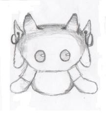 ラフ画　（TalesWeaver  イニュイト Lv2