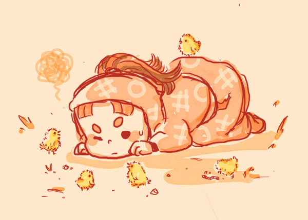 一平ちゃんとひよこ