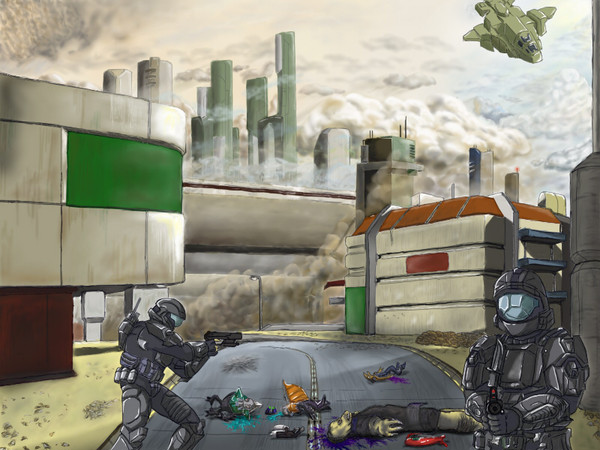 軌道降下特殊部隊ODST