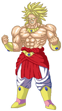 手ブロでドット絵_ブロリー