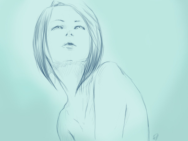 青