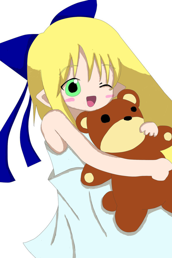 高校の時に描いたやつに色塗った
