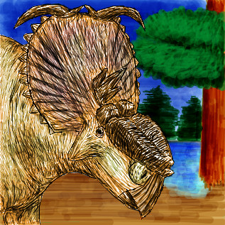 ニコ百お絵カキコ・パキリノサウルス