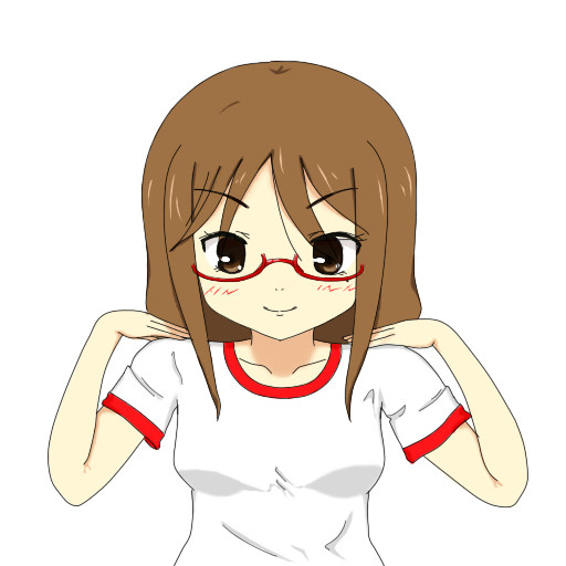 メガネつき
