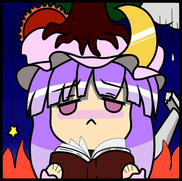 パチュリー：サークルカット色付