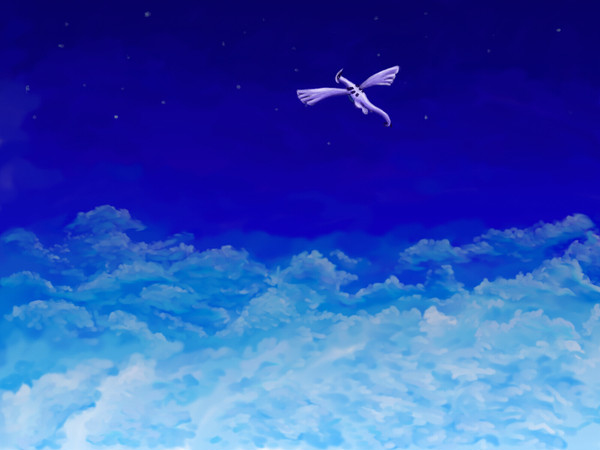 雲海とルギア