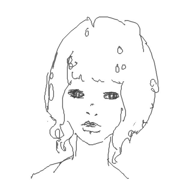 白い娘