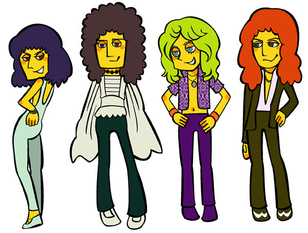カートゥーンなQueen