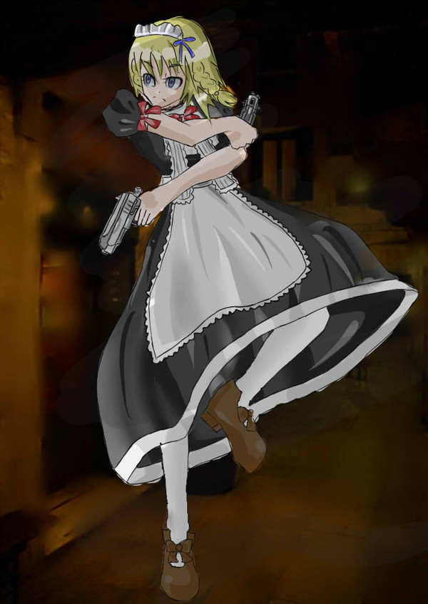 武装化メイド