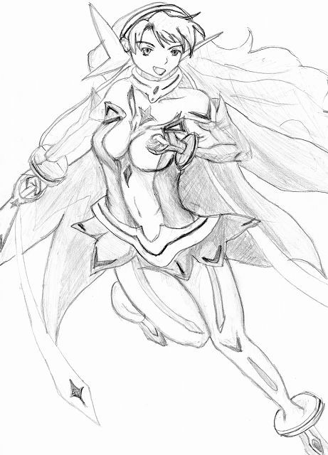 (模写)【舞-乙HiME】レナ・セイヤーズ