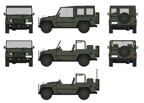 73式小型トラック(1/2tトラック)