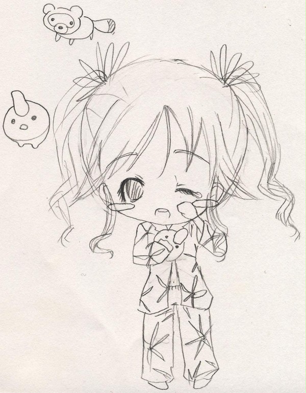 女の子らくがき11
