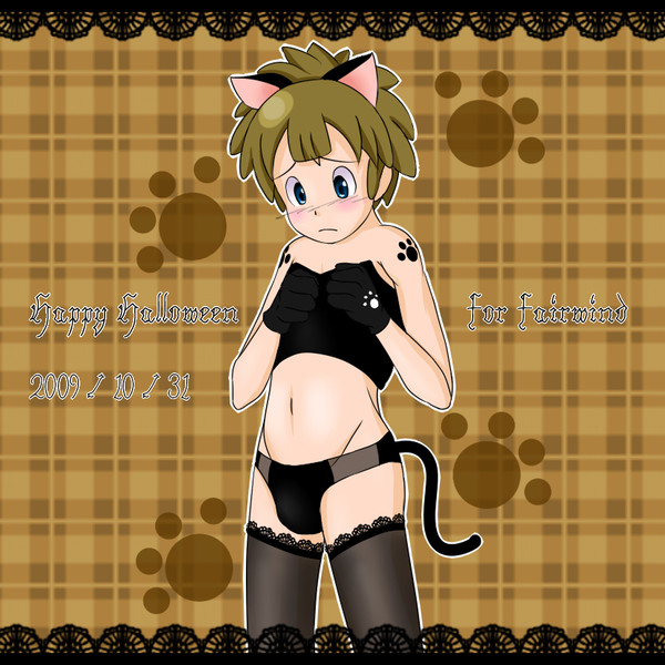 ハロウィン用コスプレ（黒猫）