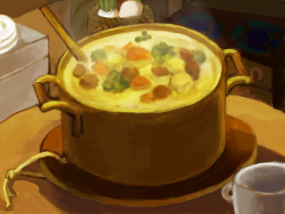 白いシチュー