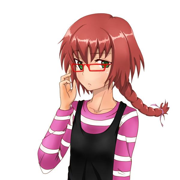 メガネをかけるようです