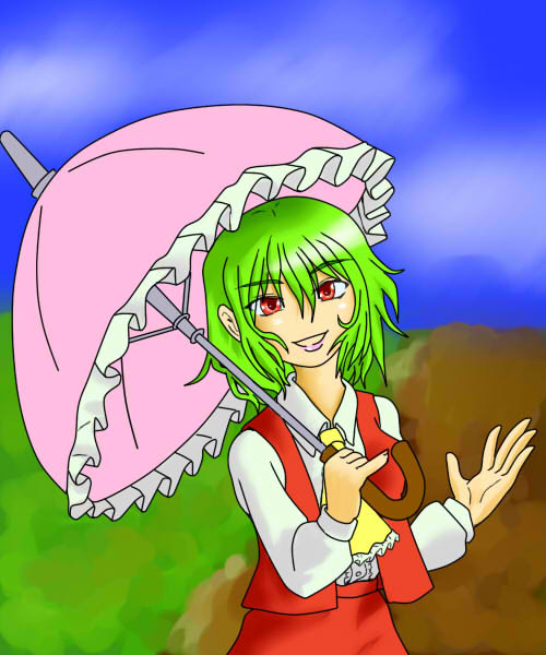 幽香　塗りました。