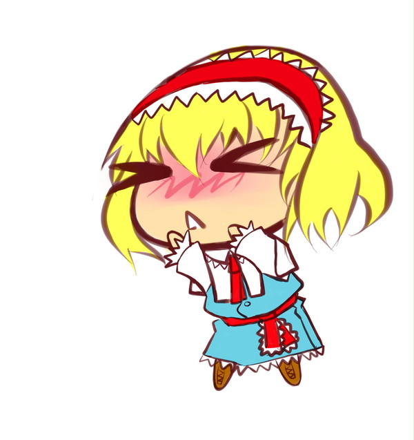 アリス  泣
