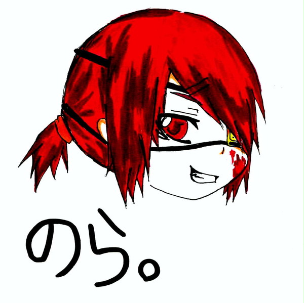 自画像。