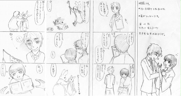【ヘタリア】あのうさぎ【実録漫画】