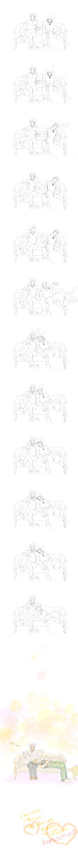 【ヘタリア・腐向け】弟さんはだいぶお疲れの様子です【東西】