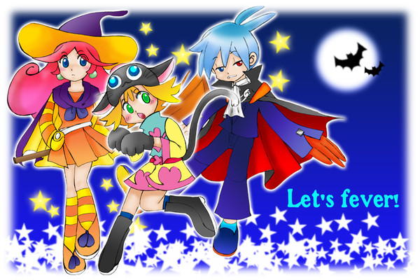 ぷよきゃらでハロウィン（過ぎた）